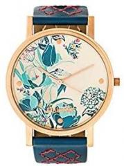 Chumbak Teal By Chumbak Tulip Garden Wrist Watch