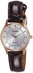 Citizen Analog White Dial Unisex's Watch EM0403 02A