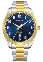 Citizen Men's Quartz Dress Watch with Stainless Steel Strap