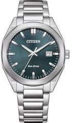 Citizen Octangle Eco Drive Green Dial Unisex Watch BM7620 83X, Modern