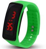 Cospex Cospex Stylish Silicone Bracelet LED Digital Unisex Led Watch Looks Like Fitness Band