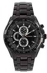 CURREN Analog Black Dial Men's Watch CUR007