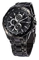 CURREN Men's Watch Black Colored Strap