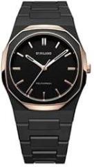 D1 Milano Analog Black Dial Unisex's Watch PCBJ35