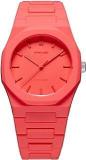 D1 Milano Analog Red Dial Unisex's Watch PCBU05