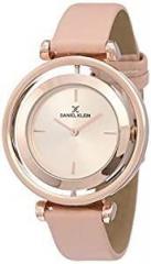 DANIEL KLEIN Analog Gold Dial Women's Watch DK11430 4