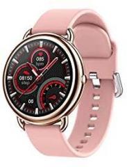 DANIEL KLEIN OH/Round Analog Digital Rose Gold Dial Unisex Adult Watch DSM.90001 1 Rubber