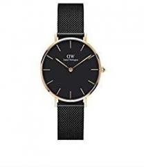 Daniel Wellington Classic Petite Analog Black Dial Women's Watch DW00100201