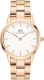 Daniel Wellington Stainless Steel Analog White Dial Unisex's Watch Dw00100209, Band Color Rose Gold