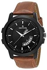 Decode Matrix Analog Dial Men's Watch Exquisite Black Brown Collection