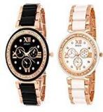 DEKIN Analogue Multi Colour Dial Women's Watch Combo Of 2 MMS02CPRS