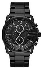 Diesel Master Chief Chrono Analog Black Dial Men's Watch DZ4180