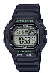 Digital Gray Dial Unisex's Watch WS 1400H 1AVDF