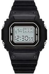 Digital Multi Color Back 7 Light Day/Date Watch for Boys & Girls