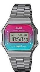 Digital Multicolor Dial Unisex's Watch A168WERB 2ADF