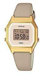 Digital Pink Dial Unisex's Watch LA680WEGL 5DF