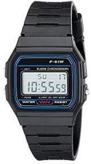 Digital Vintage Square Black Dial