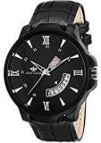 Eddy Hager Black Day And Date Men's Watch EH 145 BK