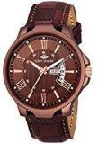 Eddy Hager Brown Day & Date Men's Watch EH 164 BR