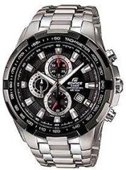 Edifice Chronograph Black Dial Men's Watch EF 539D 1AVDF ED369