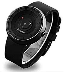 Emartos Analogue Unique Arrow Silicon Analog Men's Watch Popular of Analogue Black Dial Unisex Watch