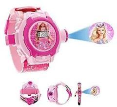 Emartos Barbie 24 Images Projector Digital Kid's Watch Pink