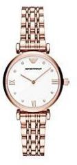 Emporio Armani Analog White Dial Women's Watch AR11267