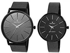 Escort Analog Black Dial Unisex's Watch E 2850 7088 7101 BM