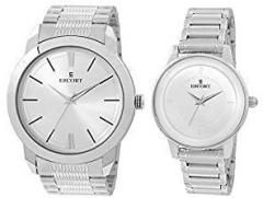 Escort Analog Silver Dial Unisex's Watch E 2350 7244 7146 SM