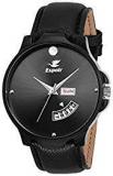 Espoir Analogue Black Dial Day And Date Men's Watch RyanMovado Black