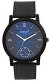 Evelyn Slim Analog Black Dial Denim Style Strap Unisex Watch Eve 632