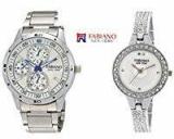 Fabiano New York Analogue White Dial Unisex Watch FNY2024