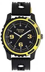 FANTASY WORLD Summer Analog Black Dial Unisex Child Watch FW 010 BK YL1