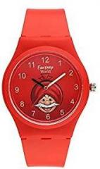 FANTASY WORLD Summer Analog Red Dial Unisex Child Watch FW 011 RD RD02