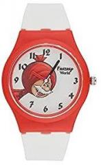 FANTASY WORLD Summer Analog White Dial Unisex Child Watch FW 011 RD WH02