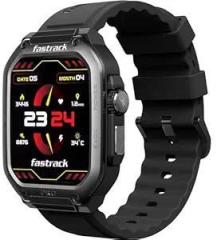 Fastrack Active Pro Rugged Smartwatch with 1.85 inch AMOLED Display with AOD|SingleSync BT Calling|Functional Crown|100+ Sports Modes|AI Coach|Auto Sport Recognition|AI Voice Assistant|24x7 Health Suite