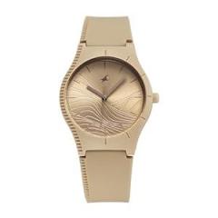 Fastrack Analog Beige Dial Girl's Watch 68022PP09W