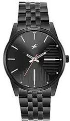 Fastrack Analog Black Dial Men's Casual Watch