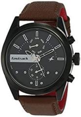 Fastrack Analog Black Dial Men's Watch NM3165NL01/NN3165NL01