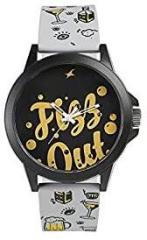 Fastrack Analog Black Dial Unisex Adult Watch 38024PP45