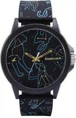 Fastrack Analog Black Dial Unisex Adult Watch 38024PP53