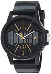 Fastrack Analog Black Dial Unisex Adult Watch 68012PP15