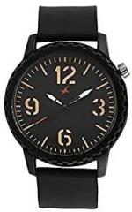 Fastrack Analog Black Dial Unisex's Watch 38039PP01 / 38039PP01