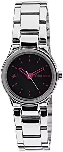 Fastrack Analog Black Dial Women's Watch NK6114SM02