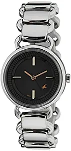 Fastrack Analog Black Dial Women's Watch NL6117SM01