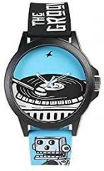 Fastrack Analog Blue Dial Unisex Adult Watch 38024PP42