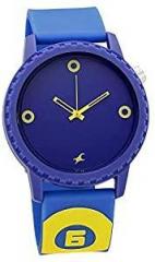 Fastrack Analog Blue Dial Unisex Adult Watch 38039PP15W