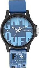 Fastrack Analog Blue Dial Unisex Adult Watch 68012PP02