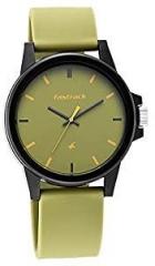 Fastrack Analog Green Dial Unisex Adult Watch 68012PP13