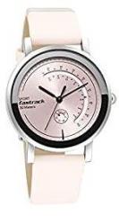 Fastrack Analog Pink Dial Women's Watch 6172SL03